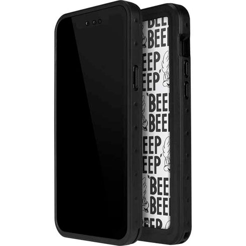 Looney Tunes Road Runner Beep Grid iPhone 15 Waterproof Case